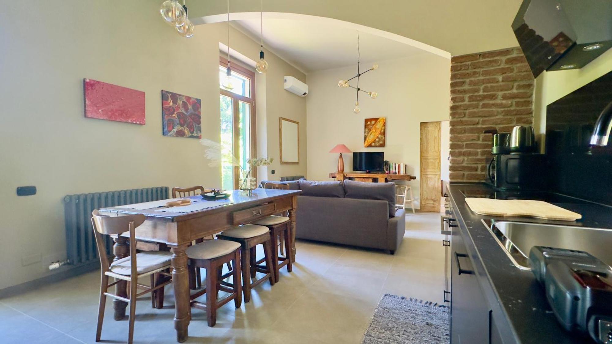 Curt Da Beta - Casa Vacanze Con Giardino In Corte Del XVIII Secolo Malnate 外观 照片