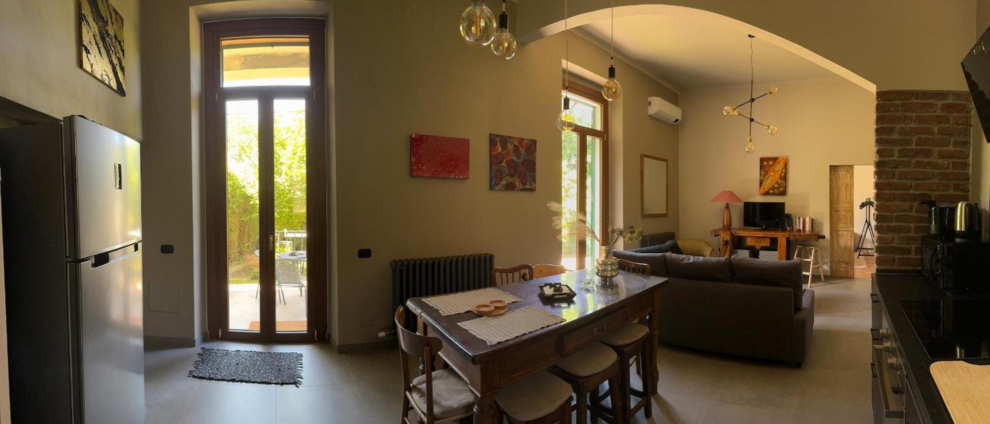 Curt Da Beta - Casa Vacanze Con Giardino In Corte Del XVIII Secolo Malnate 外观 照片